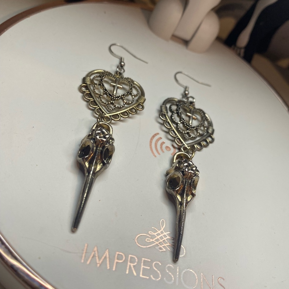 Gothic earrings - Picture 4 of 8